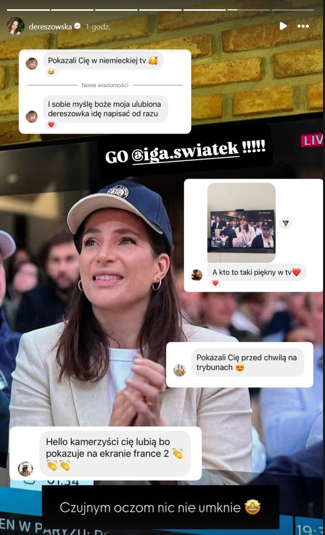 Anna Dereszowska pochwaliła się wiadomościami od fanów