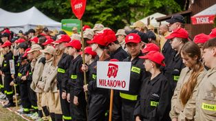 Dąbrówno: Ponad 500 członków MDP bierze udział w wydarzeniu "Na granicy powiatów"