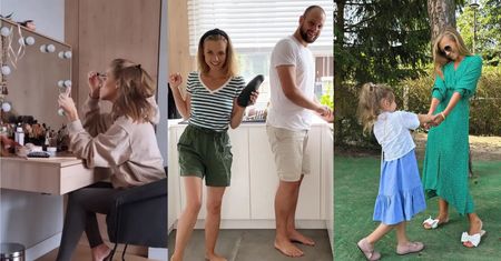 Tak Agnieszka Kaczorowska i Maciej Pela urządzili dom: wanna w łazience, salon połączony z kuchnią i wielki ogród
