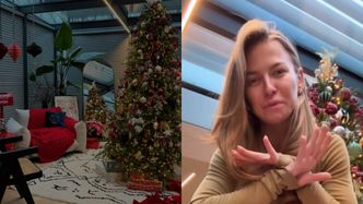 Anna Lewandowska pochwaliła się choinką w warszawskim apartamencie. Na bogato? (FOTO)