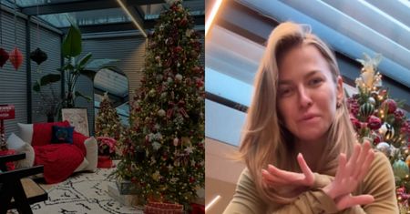 Anna Lewandowska pochwaliła się choinką w warszawskim apartamencie. Na bogato? (FOTO)