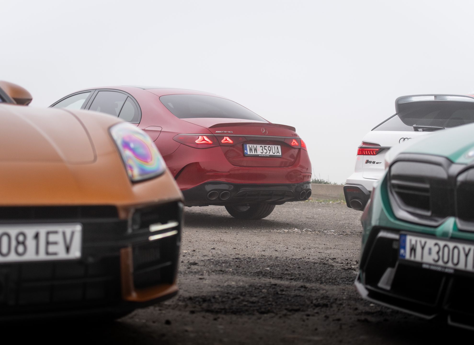Audi RS 6 Avant GT, BMW M5, Mercedes-AMG E 53, Porsche Panamera