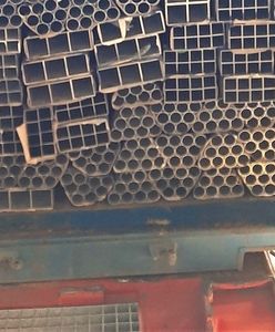 Niezwykły przemyt. Zatrzymano 6 ton metalowych elementów