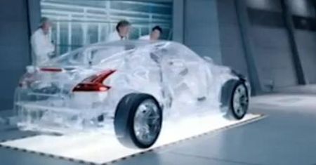Zbudowali przezroczystego Nissana 370Z [wideo]
