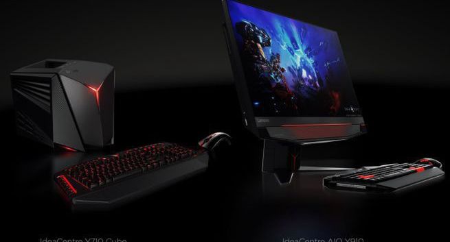 ideacentre Y710 Cube i ideacentre AIO Y910 - nowe komputery Lenovo dla graczy od 899 euro (wideo)
