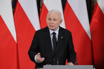 Starcie na konferencji. Kaczyński o "sytuacjach, które mdłości powodują"