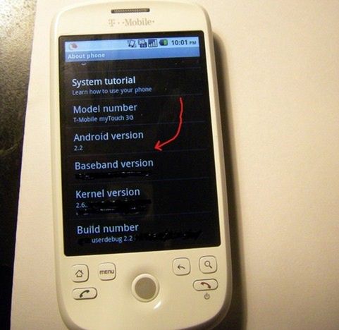 Android 2.2 szaleje na HTC Magic?