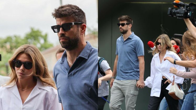 Gerard Pique i Clara Chia Marti pojawili się przed sądem