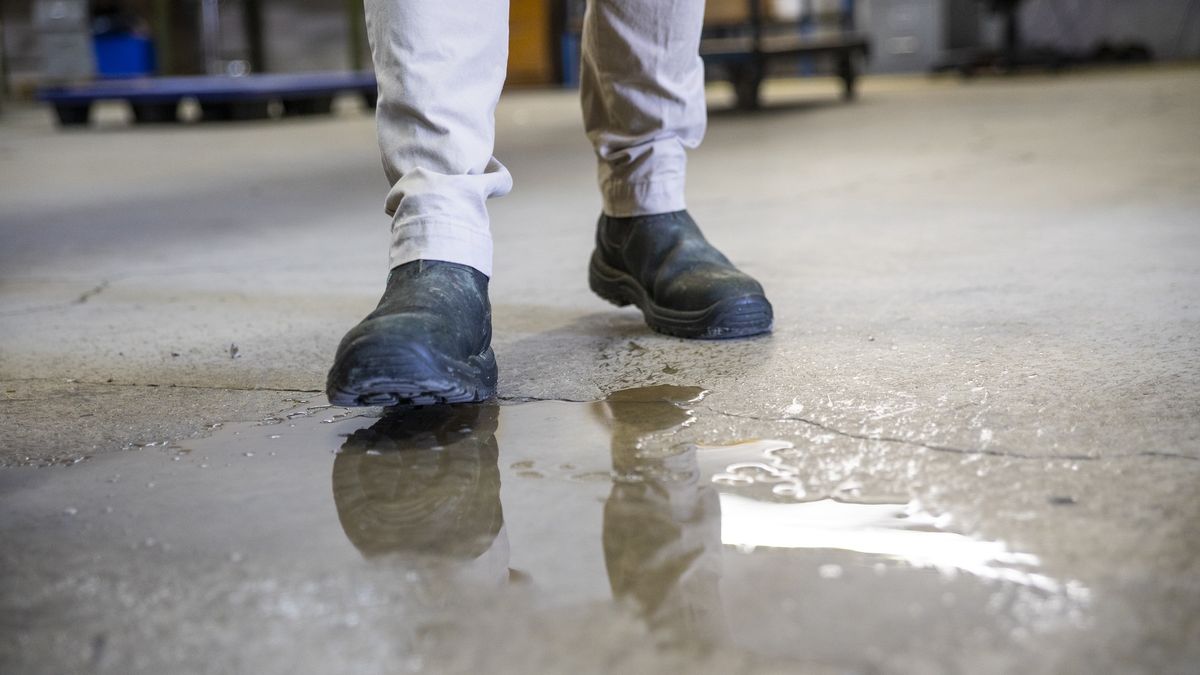 Wypadek w fabryce masła "Polmlek"