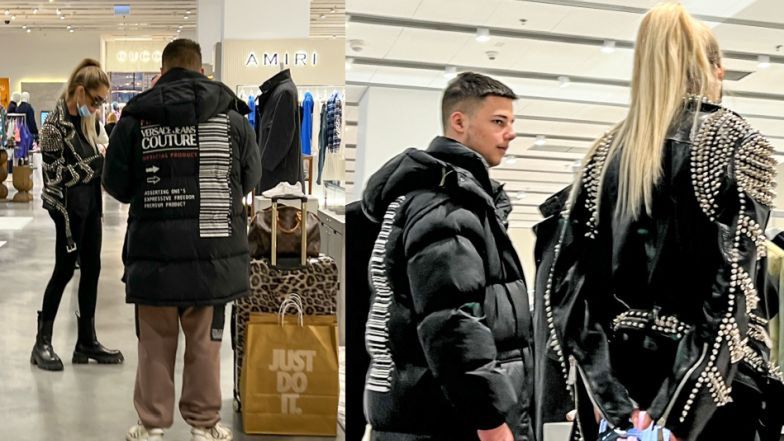 Allan Krupa i Victoria Sypucińska na wspólnych zakupach w Vitkacu