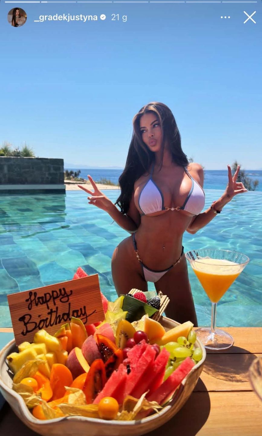 Justyna Gradek świętuje 35. urodziny