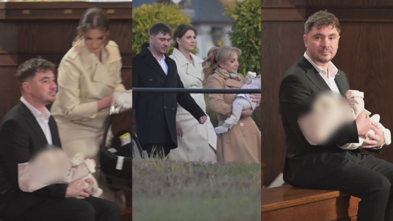 Tak wyglądały chrzciny syna Daniela Martyniuka (WIDEO)