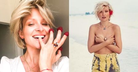 Marieta Żukowska rozgrzewa fanów, publikując zdjęcia topless: "Wysyłam do was to słońce"