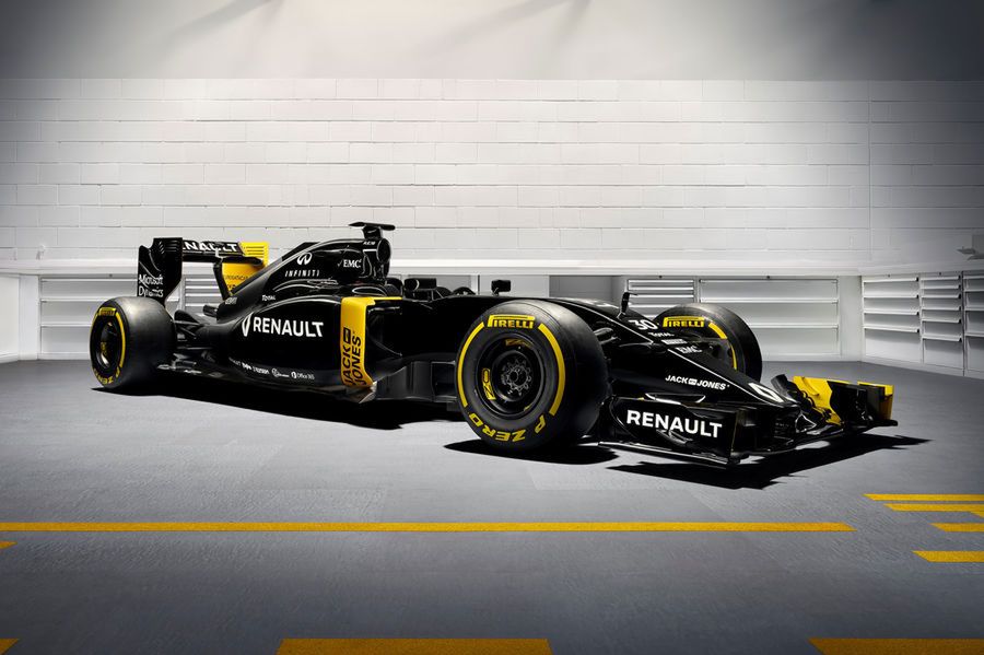 Renault RS16 - pierwszy zaprezentowany bolid Formuły 1 na sezon 2016