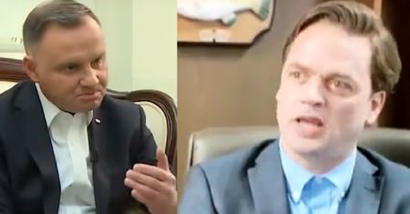 Polskie "The Office" sparodiowało Dudę. Internauci: Prezydent śmieszniejszy