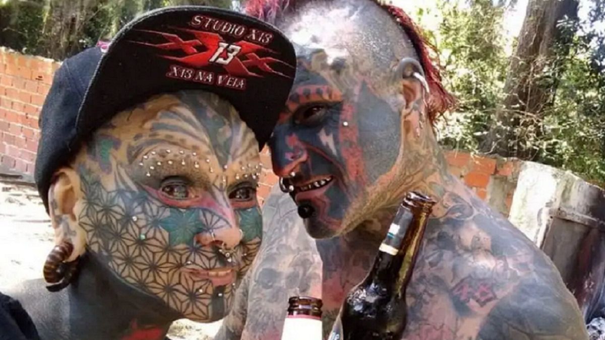 Victor Hugo Peralta i jego żona Gabriela Peralta.