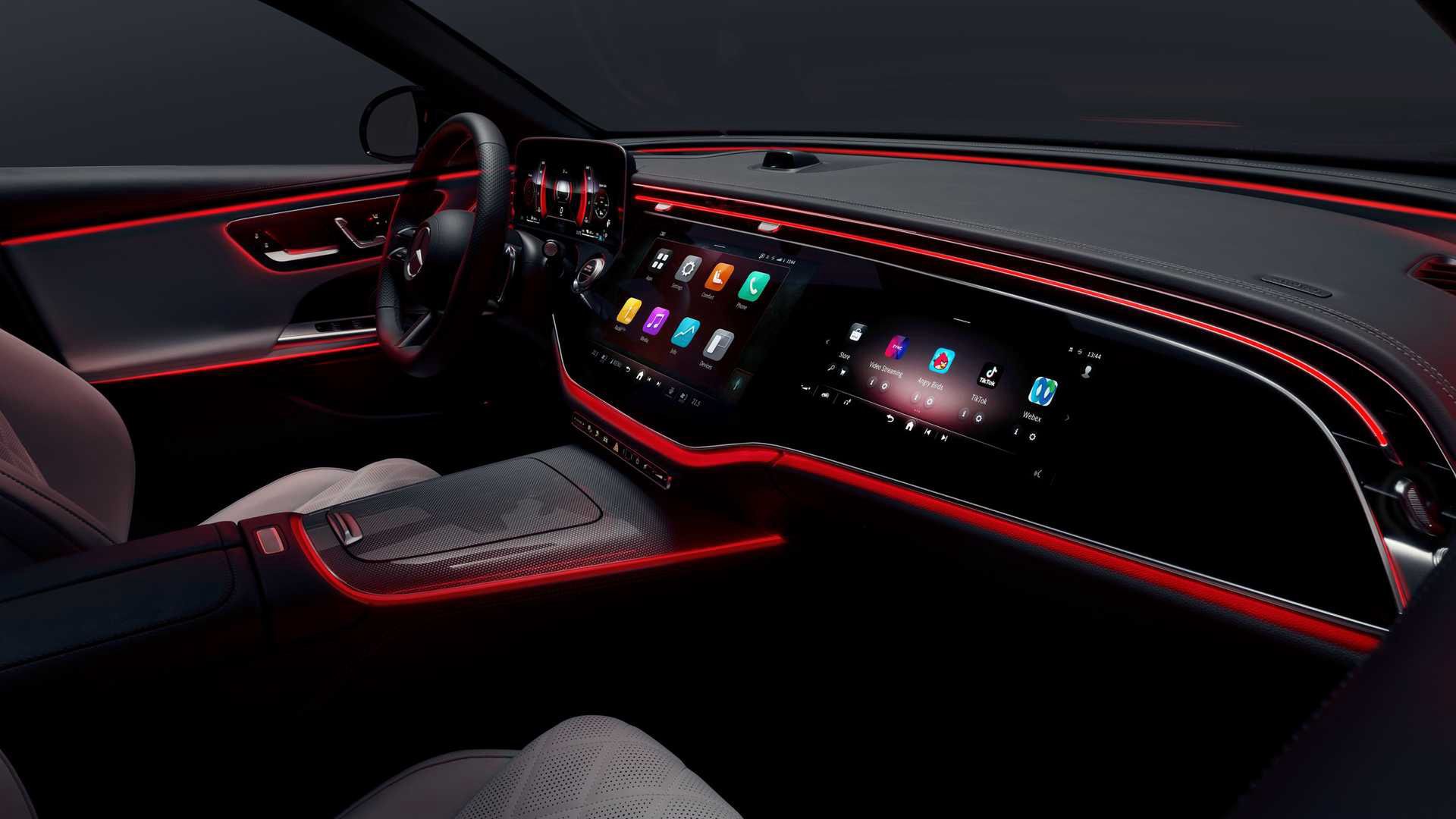 Nowy Mercedes Klasy E - wnętrze
