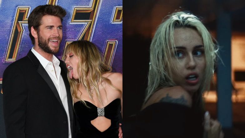 Vendetty ciąg dalszy: Miley Cyrus wystąpiła w teledysku w garniturze, w którym Liam Hemsworth ZRUGAŁ JĄ na premierze filmu!