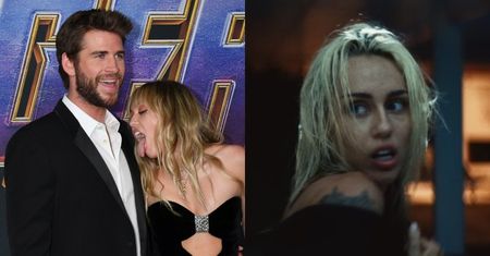 Vendetty ciąg dalszy: Miley Cyrus wystąpiła w teledysku w garniturze, w którym Liam Hemsworth ZRUGAŁ JĄ na premierze filmu!