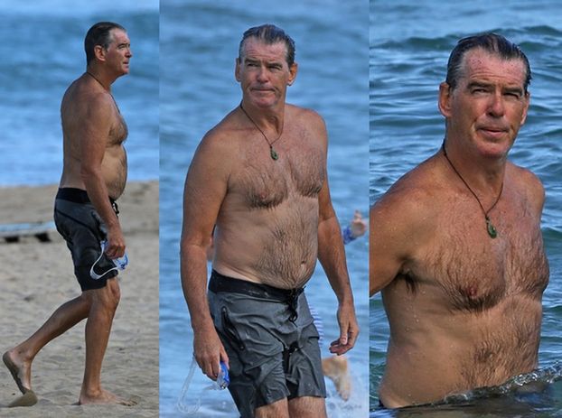 Pierce Brosnan odpoczywa na Hawajach (ZDJĘCIA)