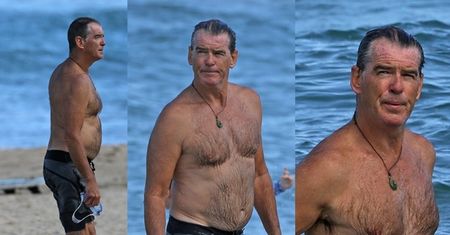 Pierce Brosnan odpoczywa na Hawajach (ZDJĘCIA)