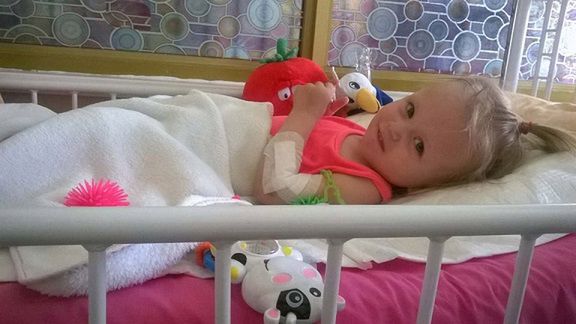 Natalka od maja nieustannie jest pod opieką lekarzy