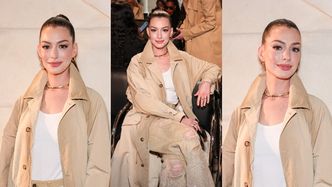 Wygładzona Anne Hathaway błyszczała na pokazie mody. Majstrowała przy twarzy?