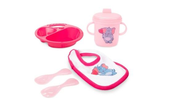 Zestaw do karmienia lalek