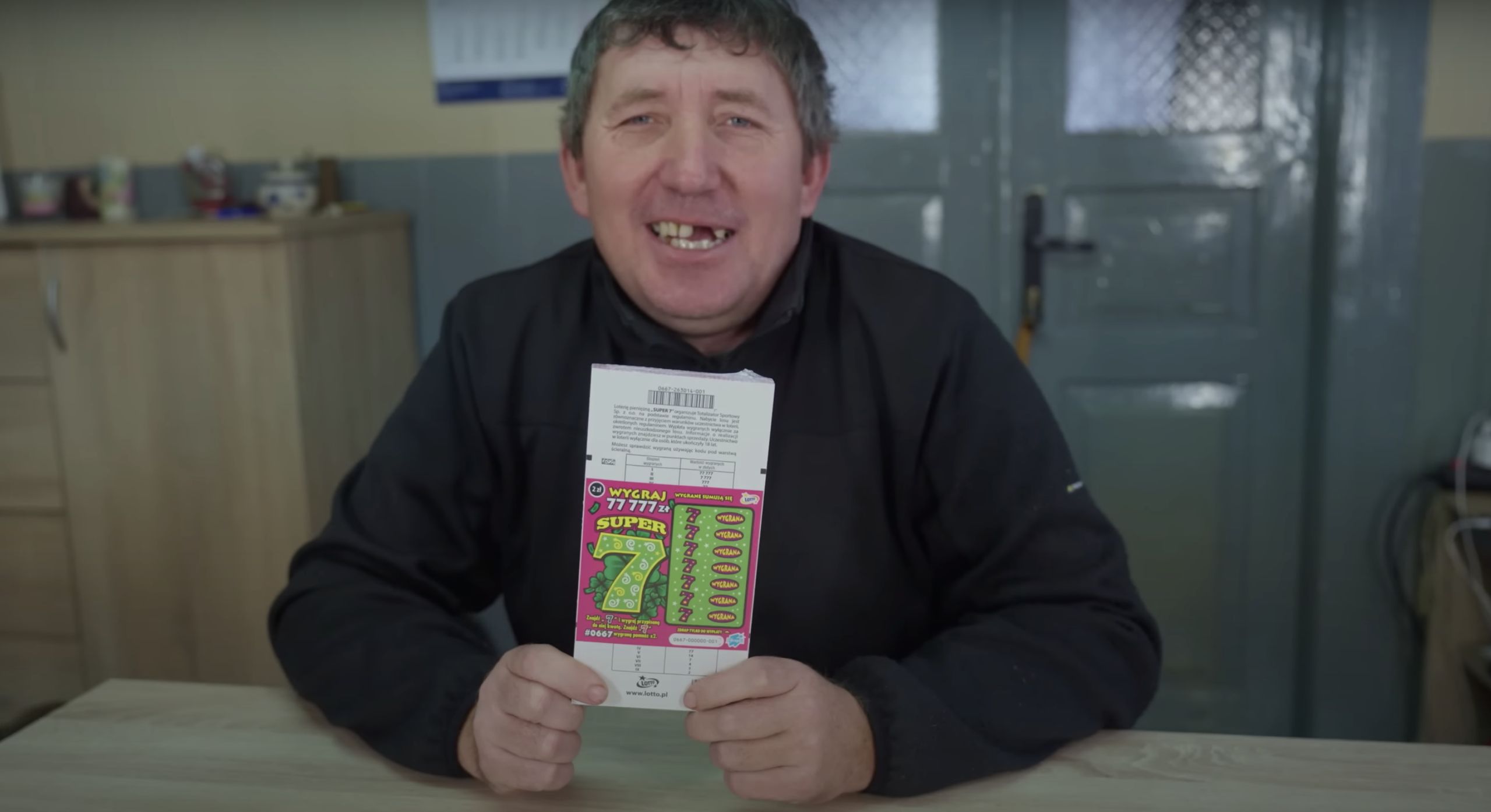 Andrzej z "Rolnicy. Podlasie" zdrapał 100 zdrapek