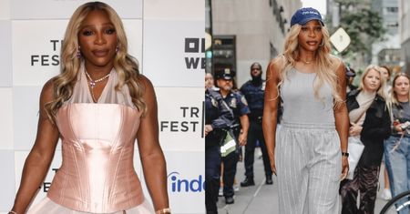 Odchudzona o 14 kilogramów Serena Williams chwali się szczupłą sylwetką w Nowym Jorku