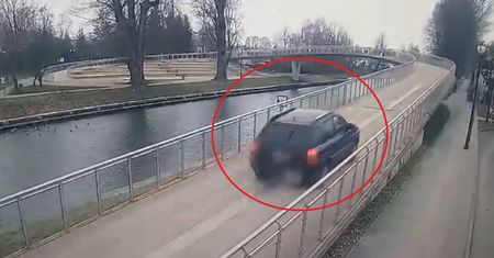 Spieszyła się do pracy. Spójrzcie, co zrobiła