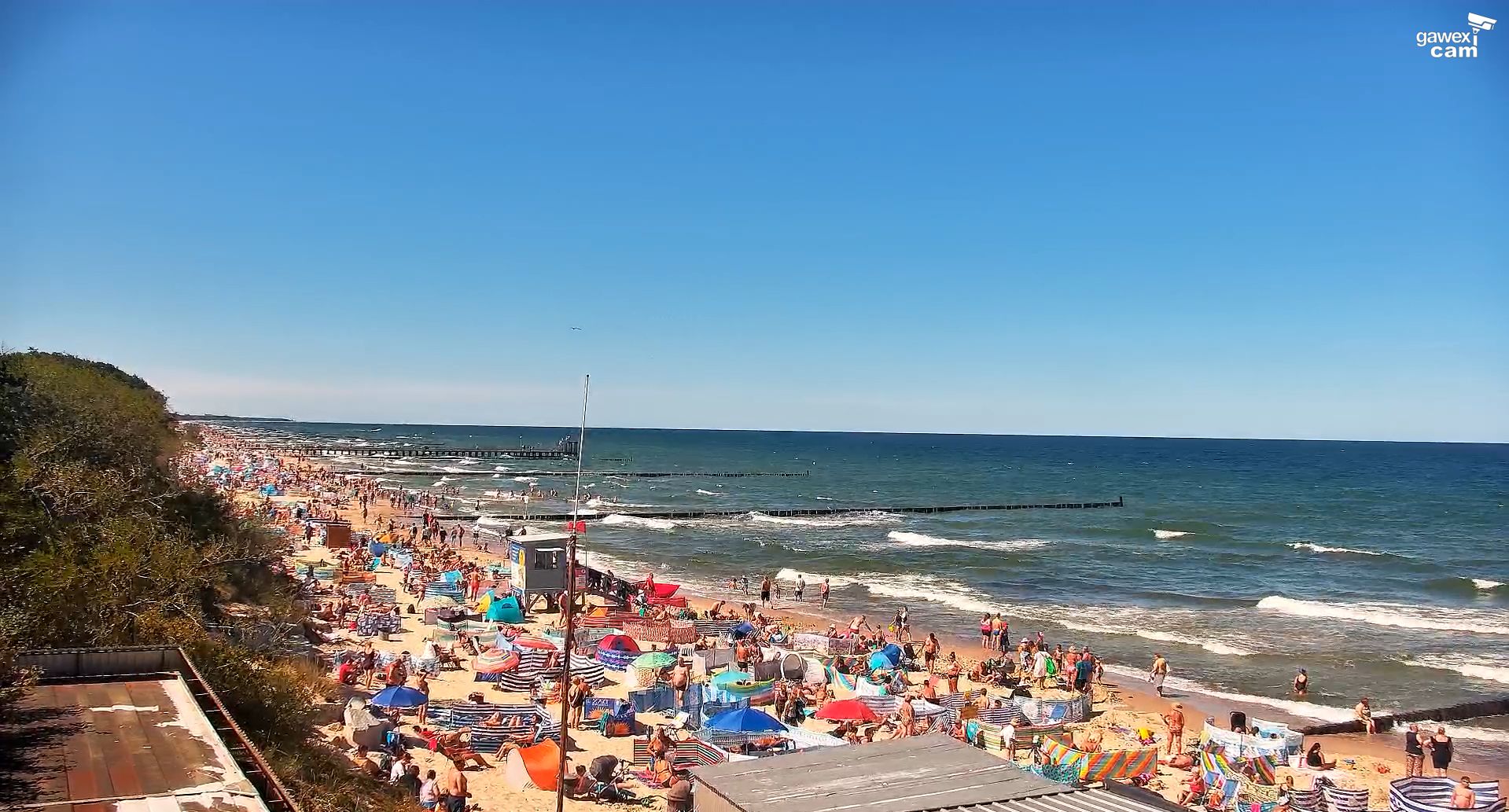 Bulwersujące zachowania turystów w Ustroniu Morskim.