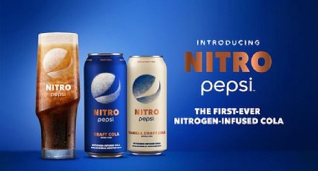 PepsiCo wprowadza Nitro Pepsi - napój z azotem