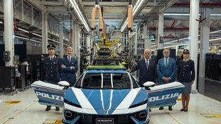 Lamborghini Temerario trafi do włoskiej policji. Wbrew pozorom nie będzie ścigało piratów drogowych
