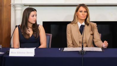 Melania Trump i Elliston Berry