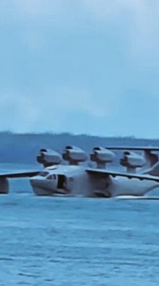 Nowe zdjęcie chińskiego ekranoplanu. "Potwór" zdradza swoje tajemnice