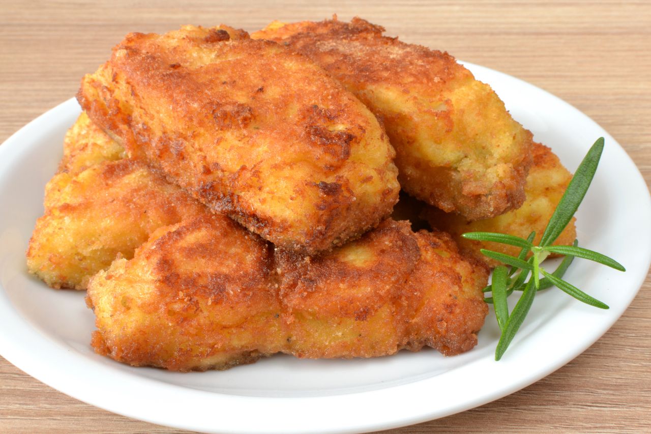 Fried fish in batter