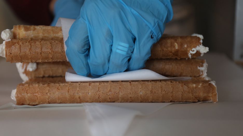 Maszyna z cukierni na rondzie Wiatraczna wróciła do właściciela