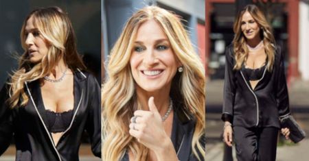 Sarah Jessica Parker odcina kupony od "Seksu w wielkim mieście" w kampanii Intimissimi