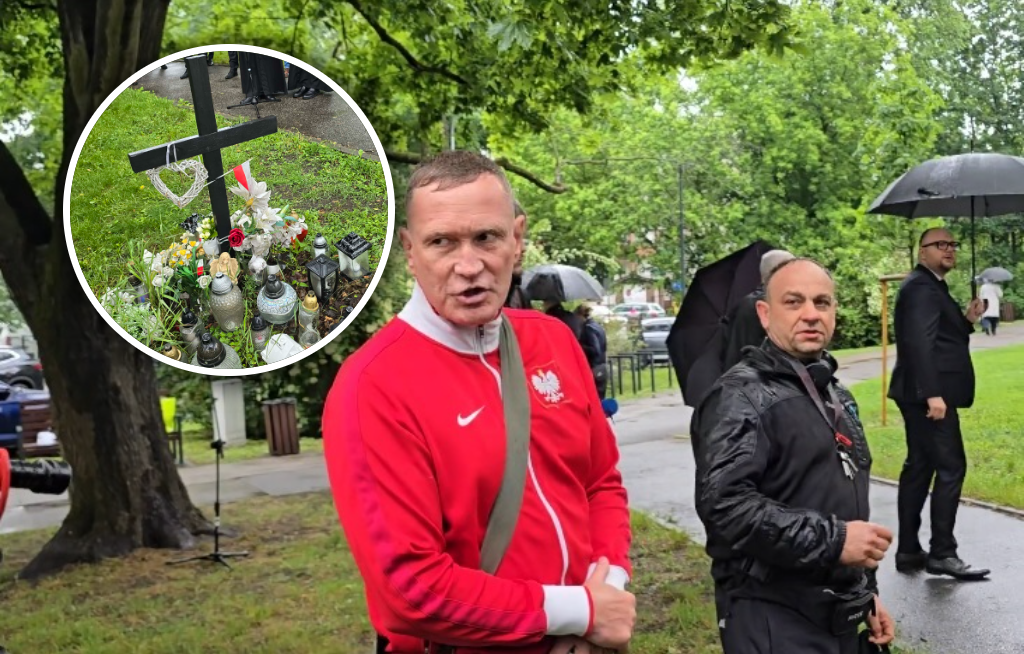 Narodowiec z nożem zaczepił prezydenta Torunia. "Ma pan krew na rękach"