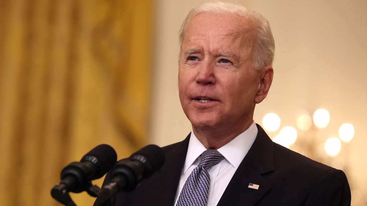 Prezydent USA Joe Biden.