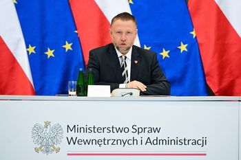 "Zero tolerancji". MSWiA o sytuacji na granicy z Białorusią