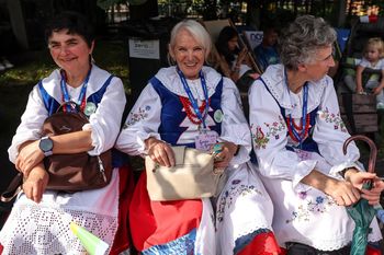 Gdańsk: Barwny kociewski korowód na Jarmarku św. Dominika