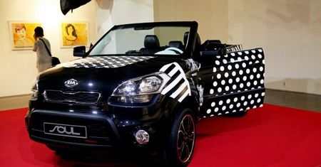 Kia Soul w nadwoziu kabriolet - szalona wizja projektantki mody