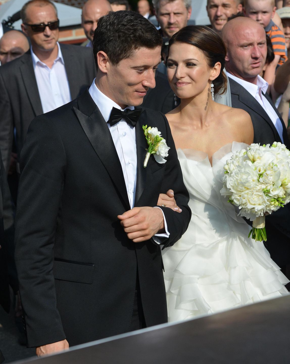 Anna i Robert Lewandowscy
