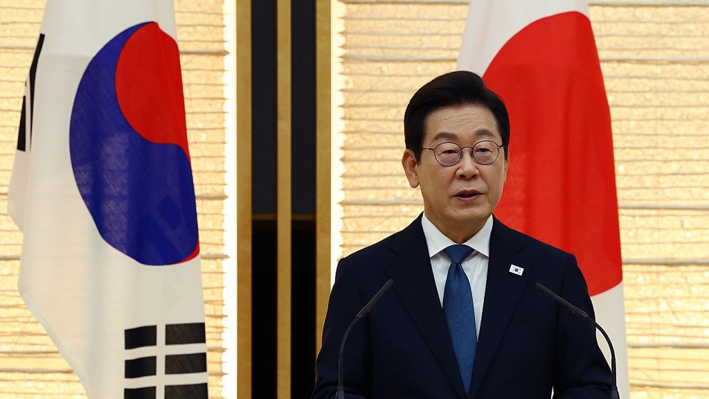 Prezydent Korei Południowej Li Dze Mjung