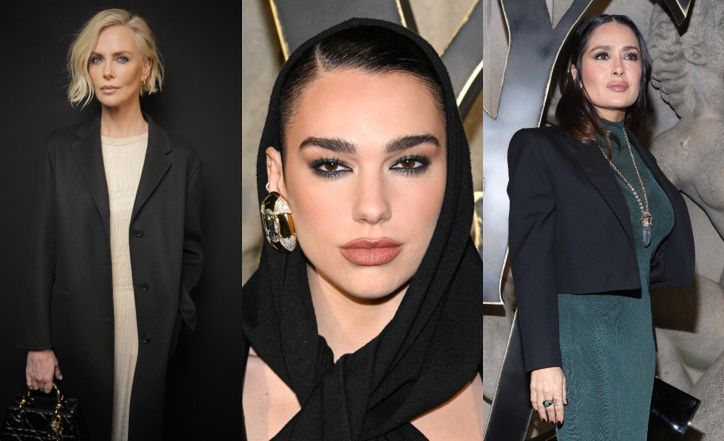 Gwiazdy na paryskim Tygodniu Mody