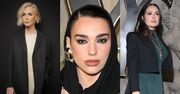 Tłum gwiazd na paryskim Tygodniu Mody: posągowa Charlize Theron, zmysłowa Dua Lipa, "odstawiona" Salma Hayek... (ZDJĘCIA)
