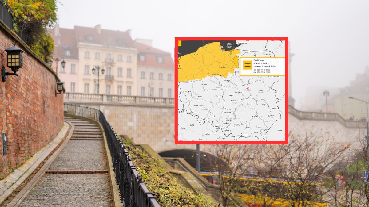 Mgły w całej Polsce