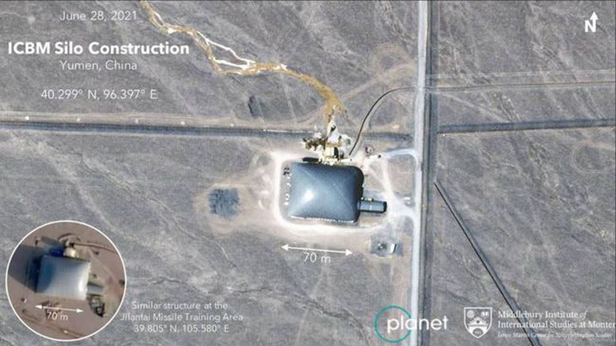 Konstrukcje powstają w tajemnicy, z dala od ludzkich oczu.